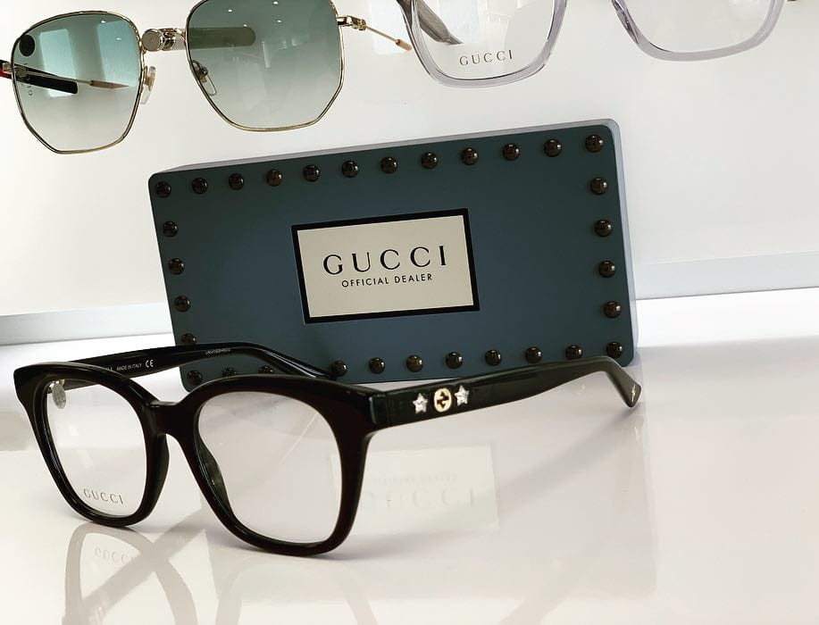 Designer frames and sunglasses on display at Avalon Eye Care